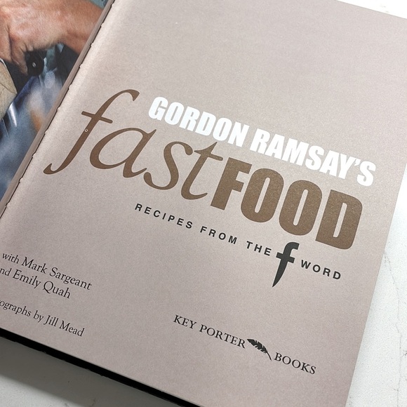GORDON RAMSAY’S Fast Food Cookbook - Picture 7 of 7